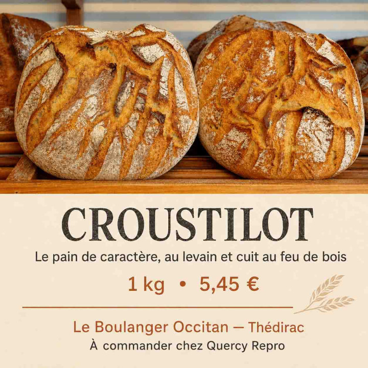 Pain Croustilot - 1 kg